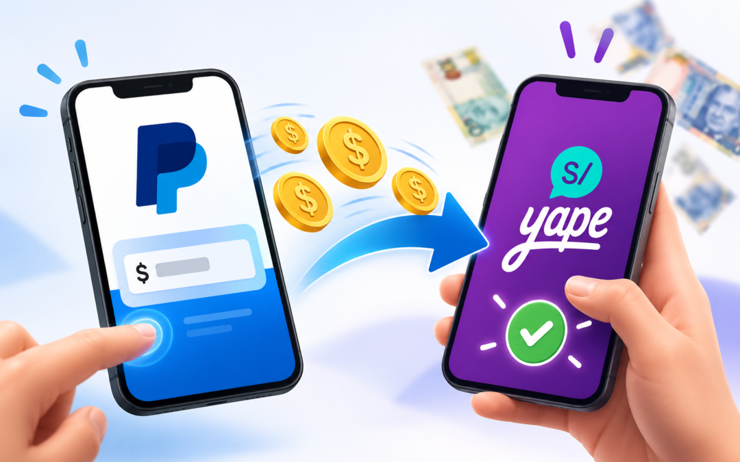 Convertir paypal a yape o plin