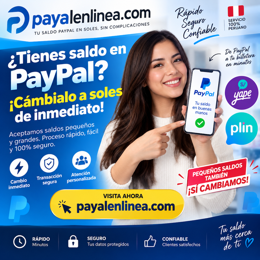 paypalenlinea.com flyer descriptivo de paypalenlinea.com